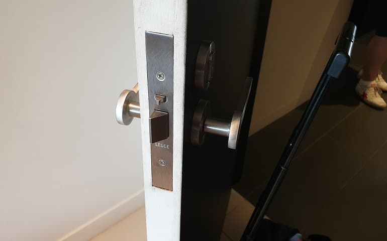 Apartment Door Open Melbourne CBD